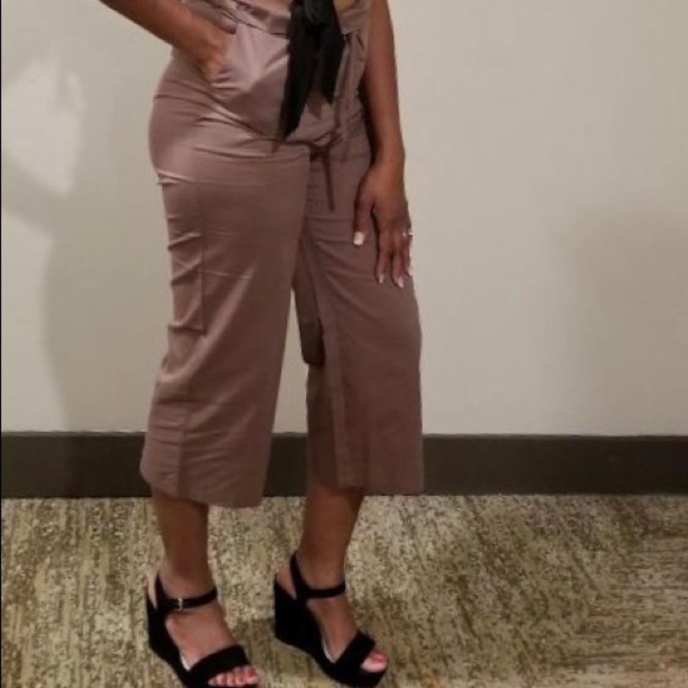 Drawstring Slash Pocket Trousers